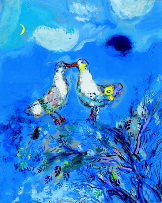 Chagall-Due-piccioni-1925-